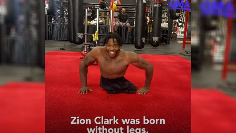Wrestler Born Without Legs Hopes to Make It to the Olympics
