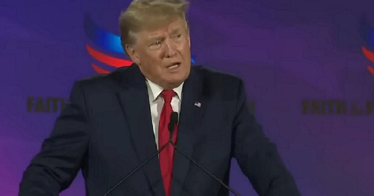 Trump's Best Speech Ever? 90-Second Clip from Friday May Be the Best Trump Footage We've Ever Seen – We Worship God, Not Gov't