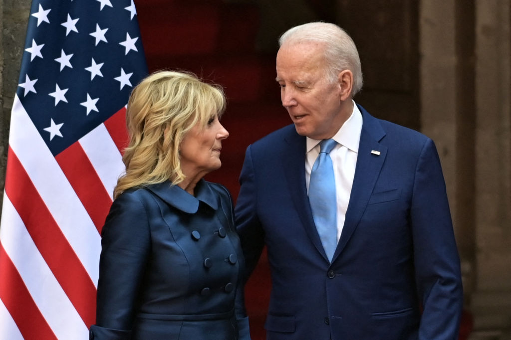 People Aren’t Buying Jill Biden’s Valentine’s Day Photo of Joe Biden’s ‘Surprise’ for Her