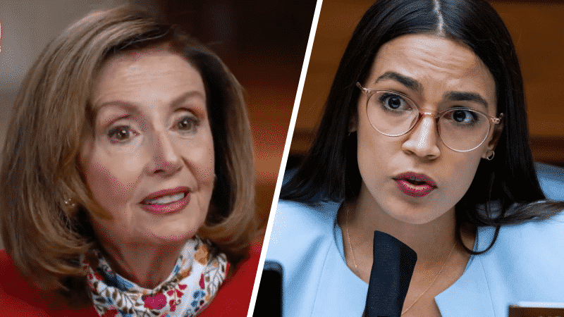 Pelosi Offers ‘Sharp’ Response When Asked Why AOC Has Questioned Party’s Future Leadership