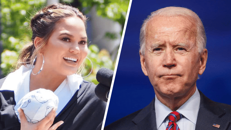 Chrissy Teigen Asks Joe Biden To Unfollow Her on @POTUS Twitter Account