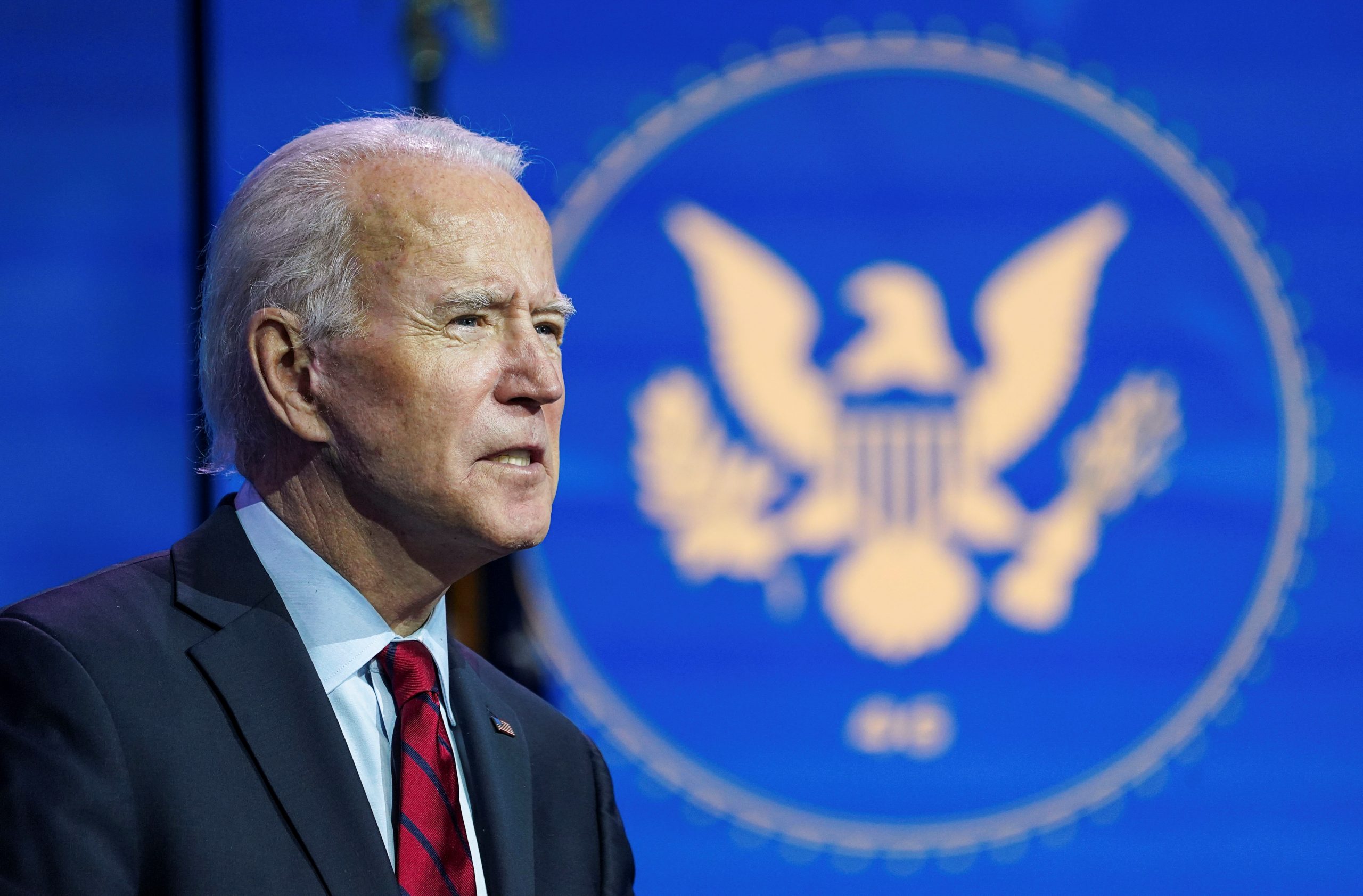 Biden Pressed on Whether He Is ‘Afraid’ of Taking the Oath of Office Outside