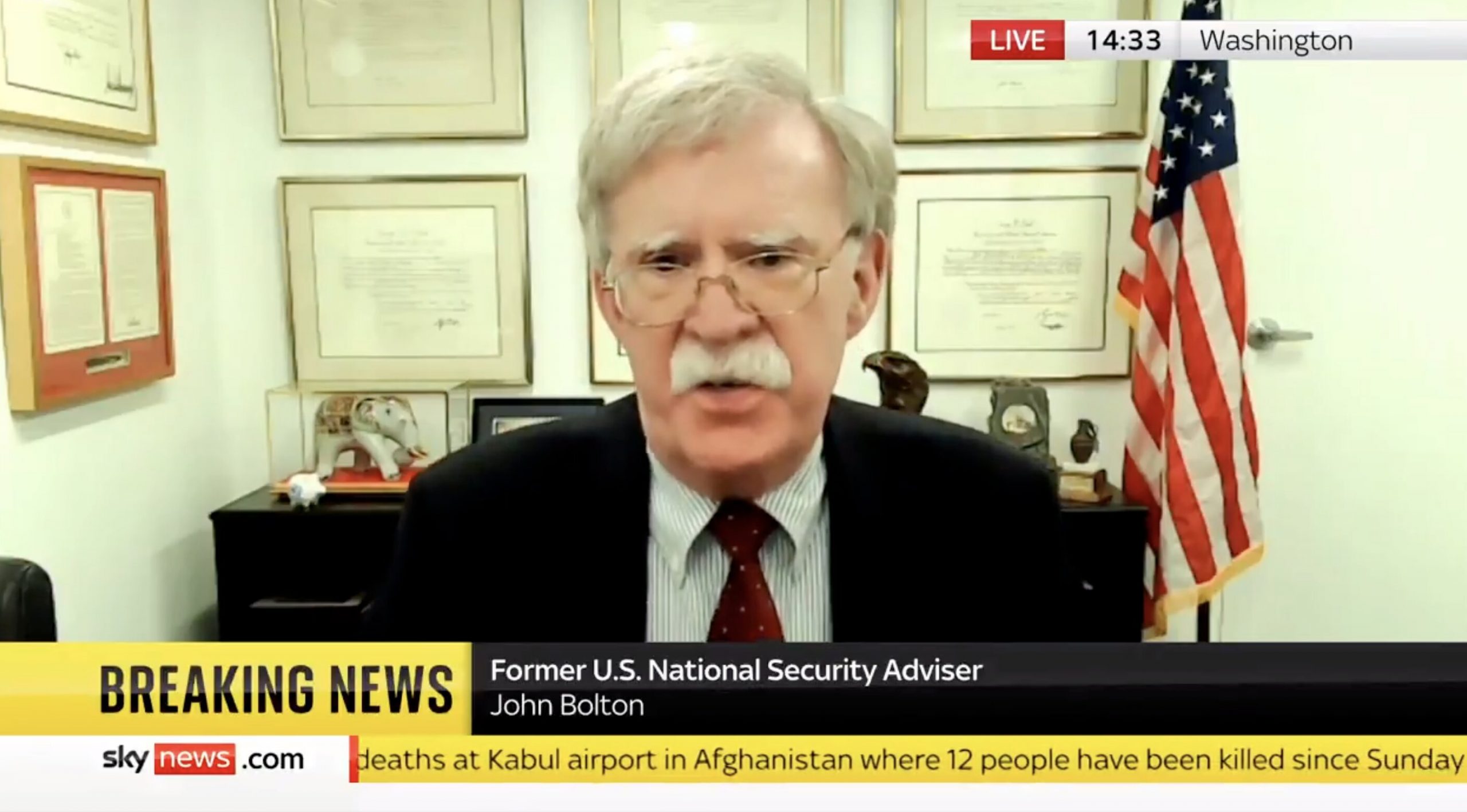 John Bolton Predicts ‘We’re Going to Pay for’ Afghanistan Withdrawal for ‘A Long Time’