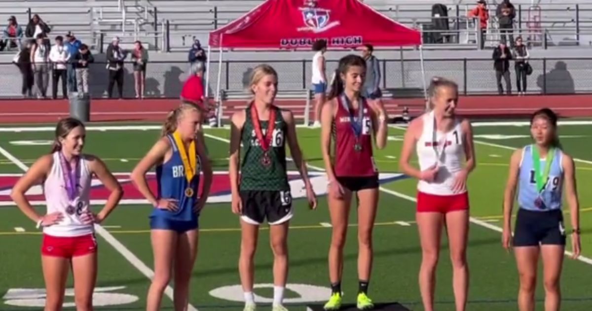 Track Star Loses State Championship Spot to Trans Competitor, Makes Her Displeasure Known at Podium Ceremony