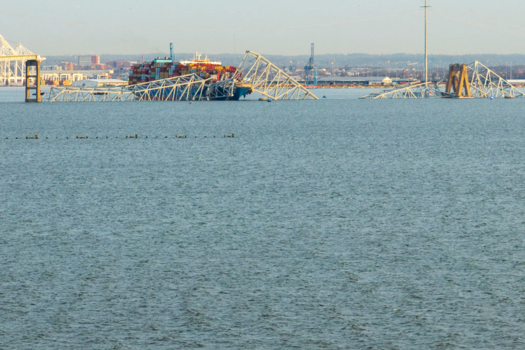 Major Bridge Collapses in Baltimore After Cargo Ship Slams Into It