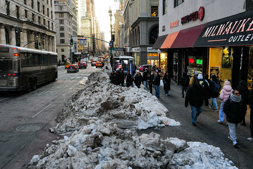 NYC Sidewalks Turn Into Dog-Poop Minefields After Winter Storm