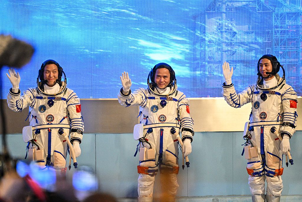 Chinese Astronauts Stranded in Orbit as Debris Hits Return Capsule at Space Station