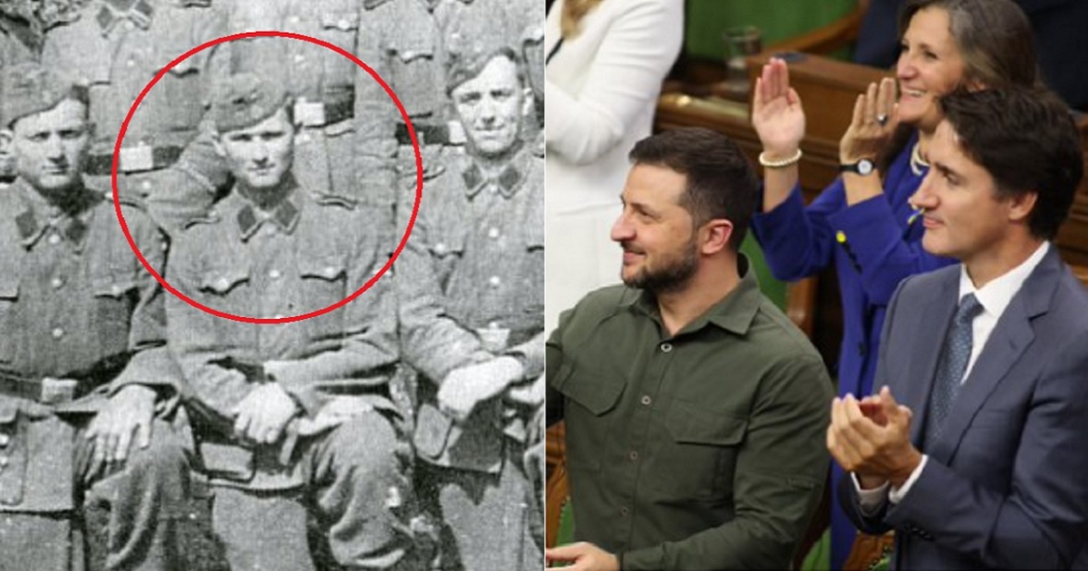 Trudeau and Zelenskyy Lead Parliament in Standing Ovation to Waffen SS Soldier