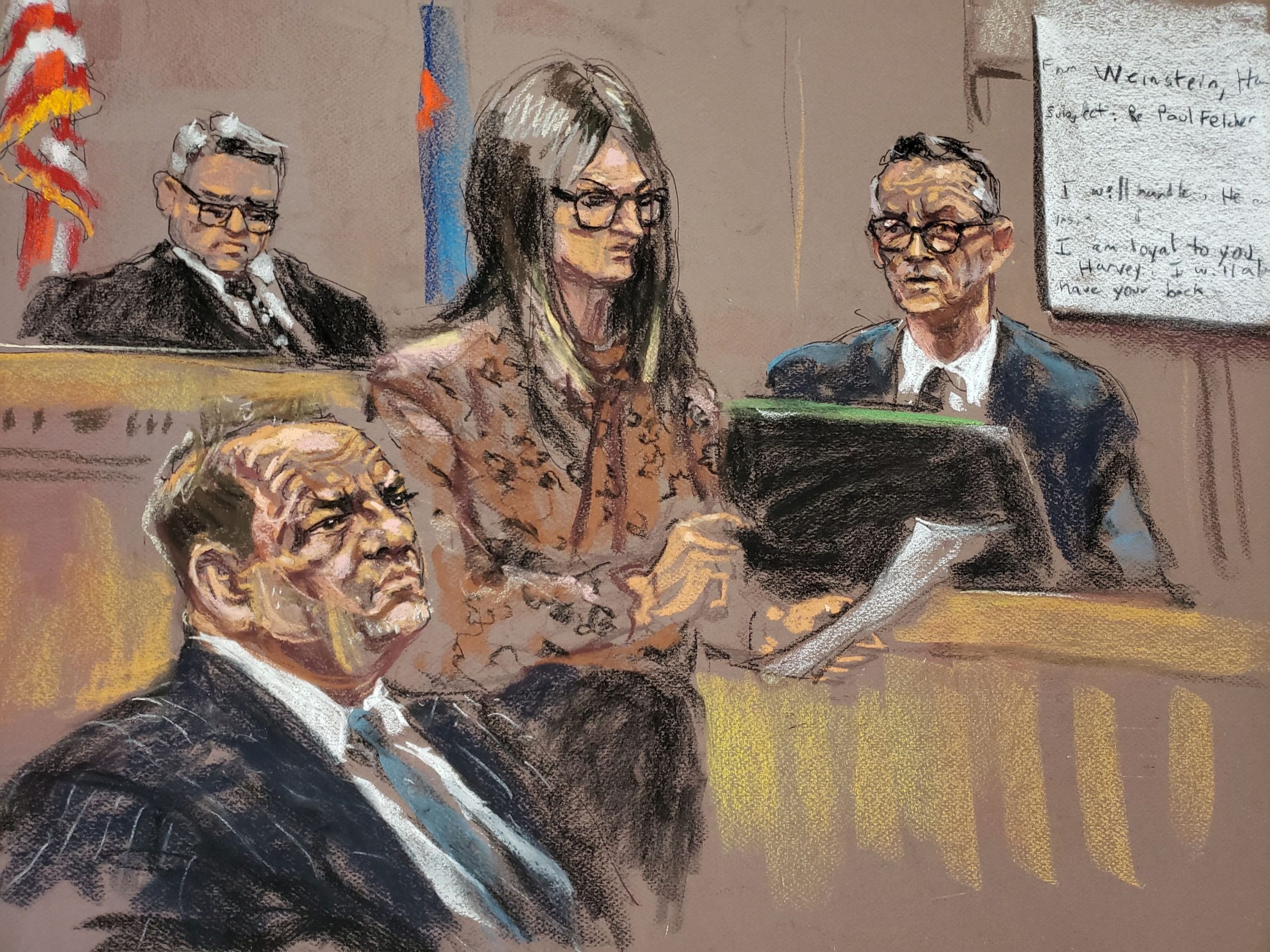First Defense Witness in Weinstein’s New York Rape Trial Takes Aim at Accusers