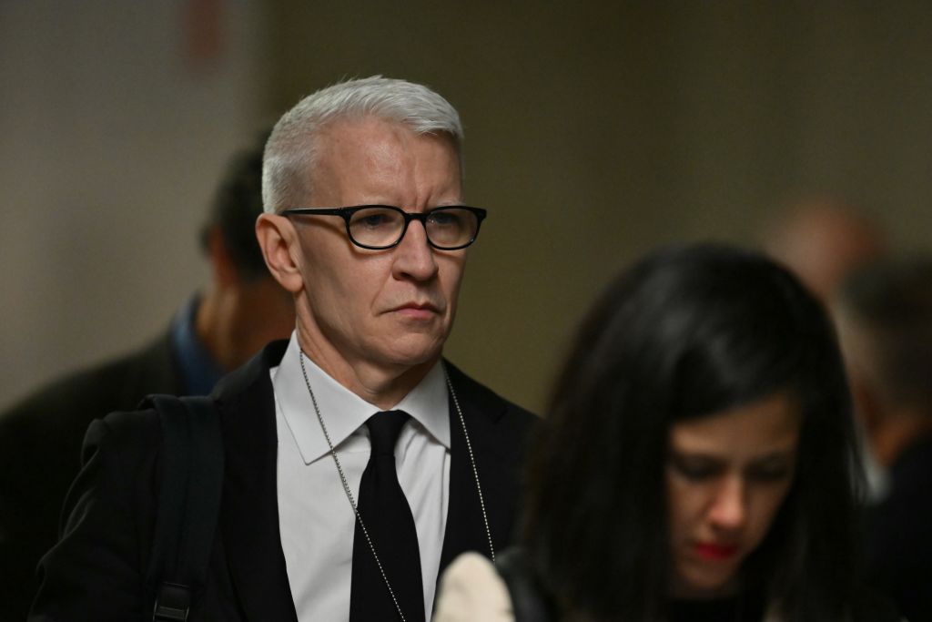 CNN’s Anderson Cooper Hit By Flying Debris Covering Hurricane Milton: ‘OK, That Wasn’t Good’