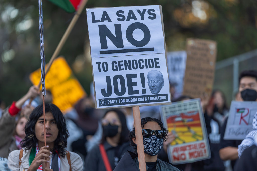 Leftists Turn on Joe Biden, Show Up in Droves to Protest Fundraiser in Deep Blue Stronghold