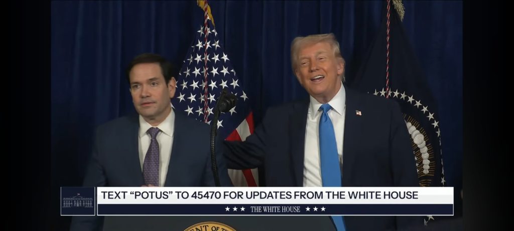 JAMES CARTER And JACOB CHOE: Trump’s Doctrine, Rubio’s Moment And How America Got Serious About Iran
