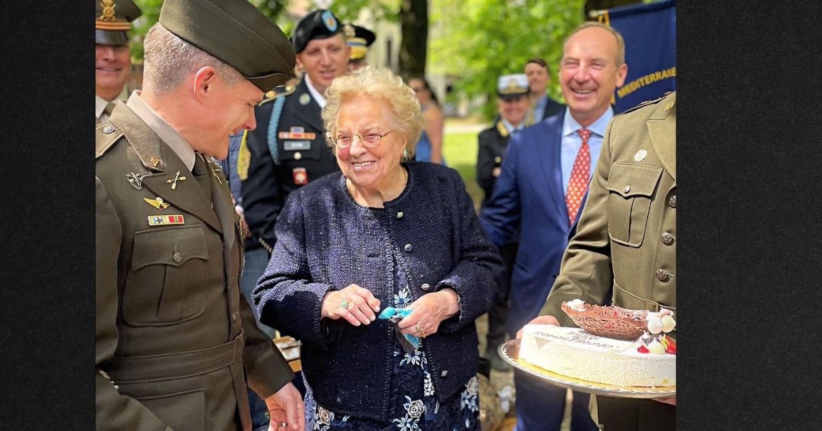 77 Years Later, U.S. Soldiers Replace Woman's Birthday Cake They Took from Home in Italy During WWII