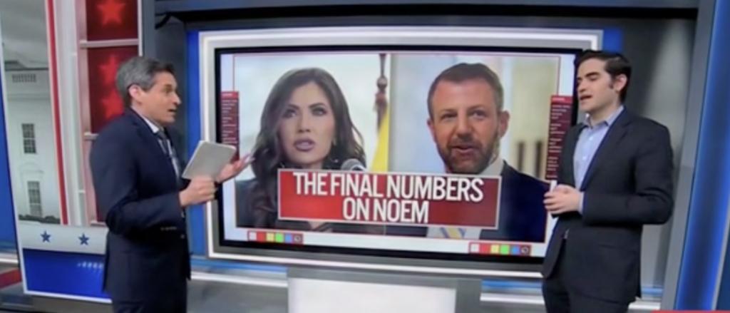 CNN Data Analyst Says Americans Overwhelmingly Support Trump’s Decision To Remove Noem