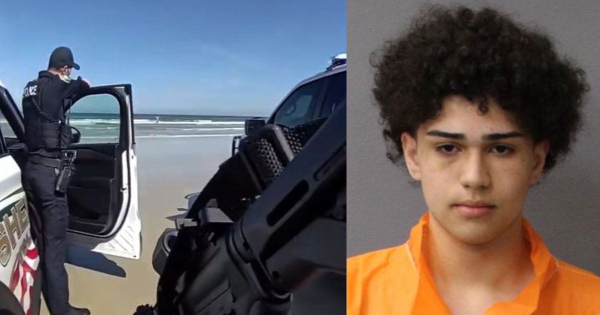 Video: Suspect Pulls Gun at Crowded Beach, Tries a Slick Move When Cops Appear but Then It All Goes South