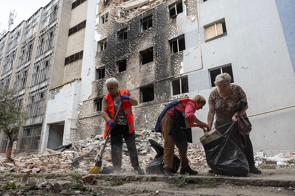 Russian Missile Hits US Company During Ukraine Strike