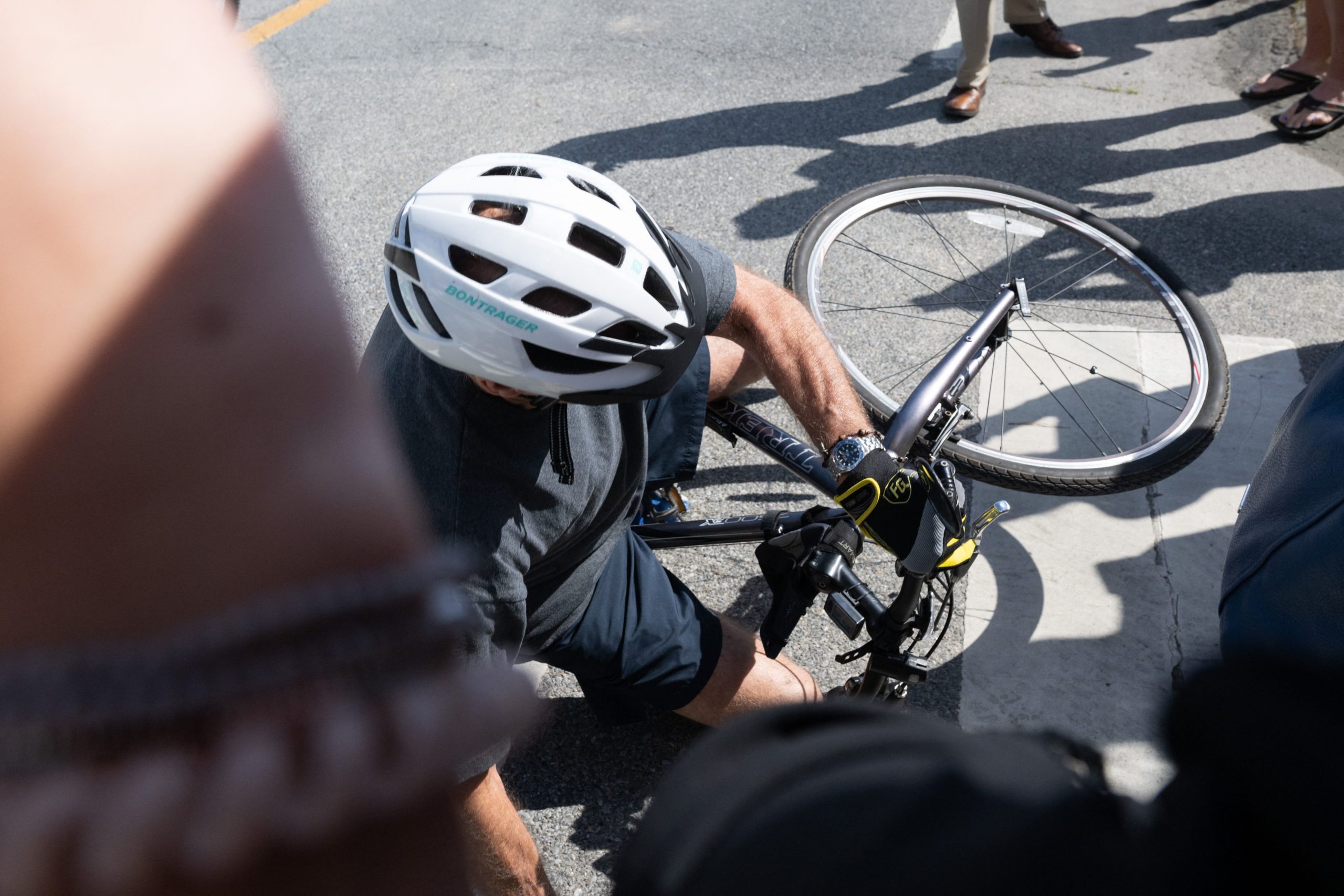Location of Biden’s Bike Fall Listed as a Historical Landmark on Google Maps