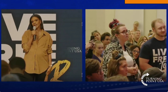 ‘Get a Helmet, Man’: Candace Owens Hits Back at Student’s Question