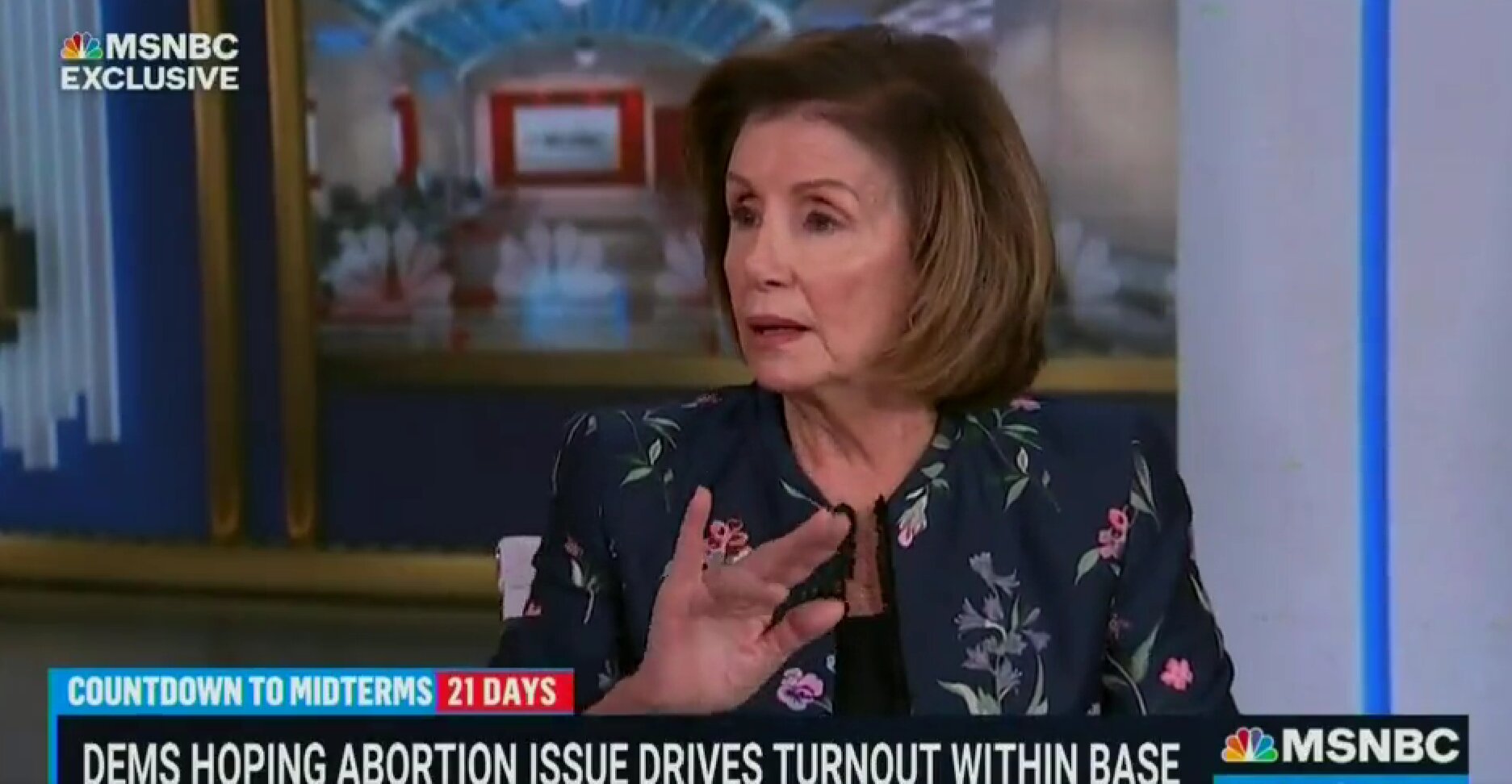 Pelosi Grows Frustrated After Being Pressed on Why Biden Is ‘Waiting’ to Do More on Abortion Rights: ‘Come On’