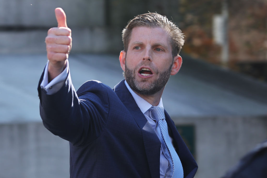 Fallon Adds Eric Trump to Punchline in Trump’s Bond Trouble