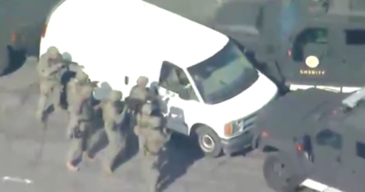 Watch: SWAT Team Breaches Suspected Monterey Park Mass Shooter’s Hiding Place