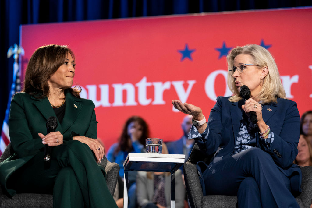 Republican Liz Cheney Joins Harris on Campaign Trail