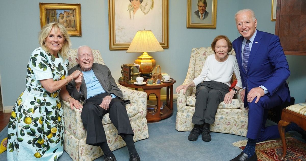 Commentary: Biden Wears a Mask Outside Alone but Not When Indoors With Frail 90-Year-Olds