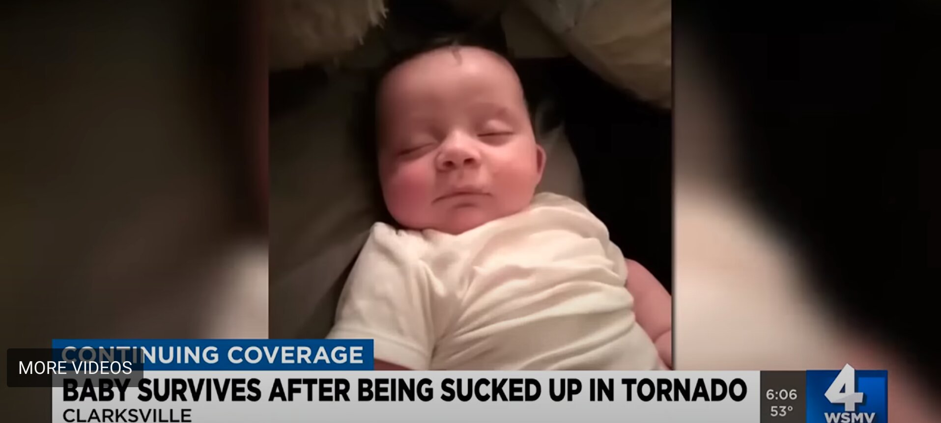 Baby Found Alive After Being Sucked Into Tennessee Tornado: ‘By the Grace of God’