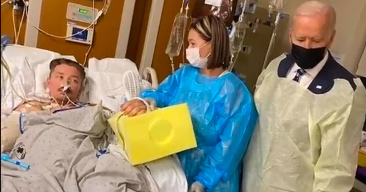Biden Asked ‘What Do You Want’ to Marine Injured in Afghan Explosion, but That’s Not Even the Worst Part