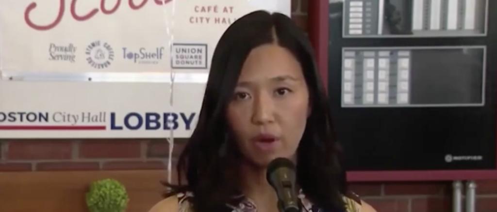 Boston Mayor Michelle Wu Confronted By Reporter As She Compares ICE Agents To Nazi Group