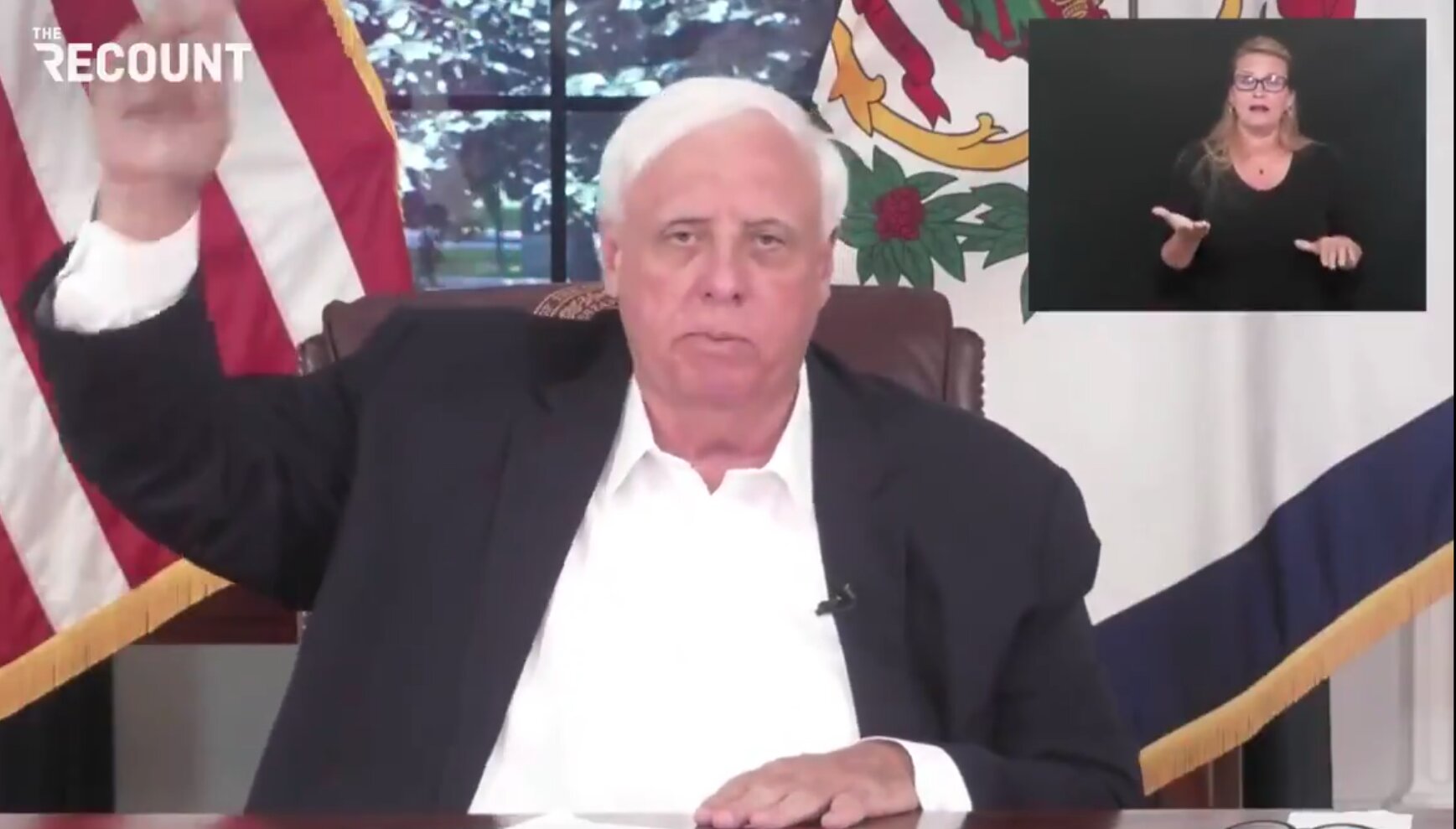 West Virginia Governor Warns Unvaccinated People Are ‘Entering the Death Drawing’