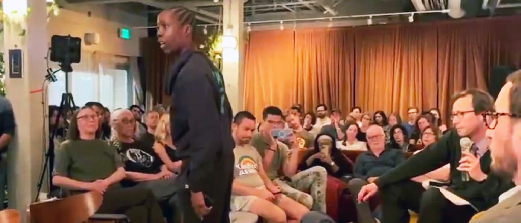 Black Lesbian Fires Back At Crowd Booing Her For Saying Trans-Women Aren’t Real Women