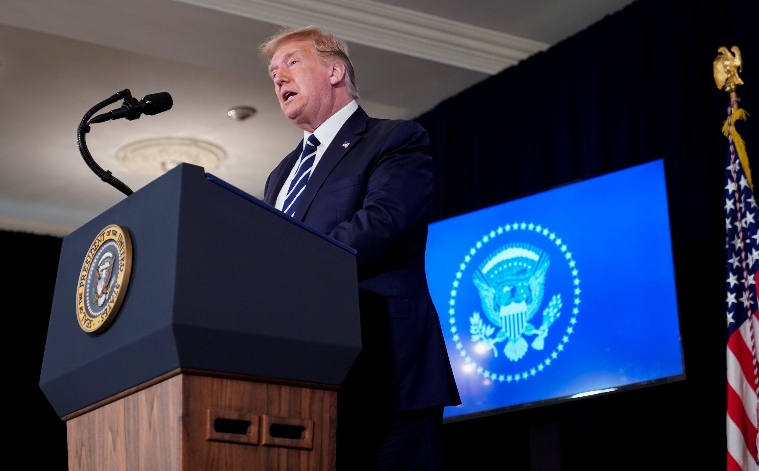 Trump Says He Will Join International Aid Conference Call for Lebanon
