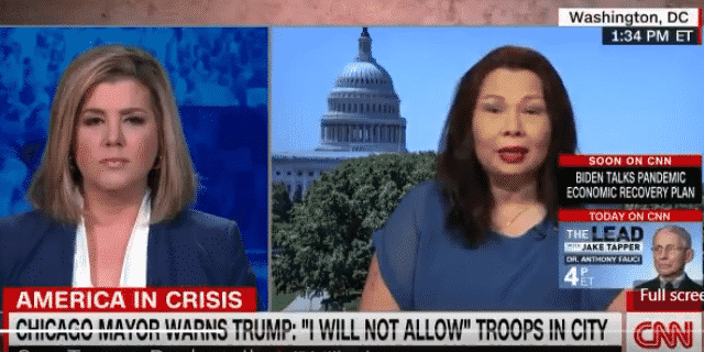 Sen. Tammy Duckworth Tells Trump ‘Don’t Even Think About’ Sending Federal Agents to Chicago
