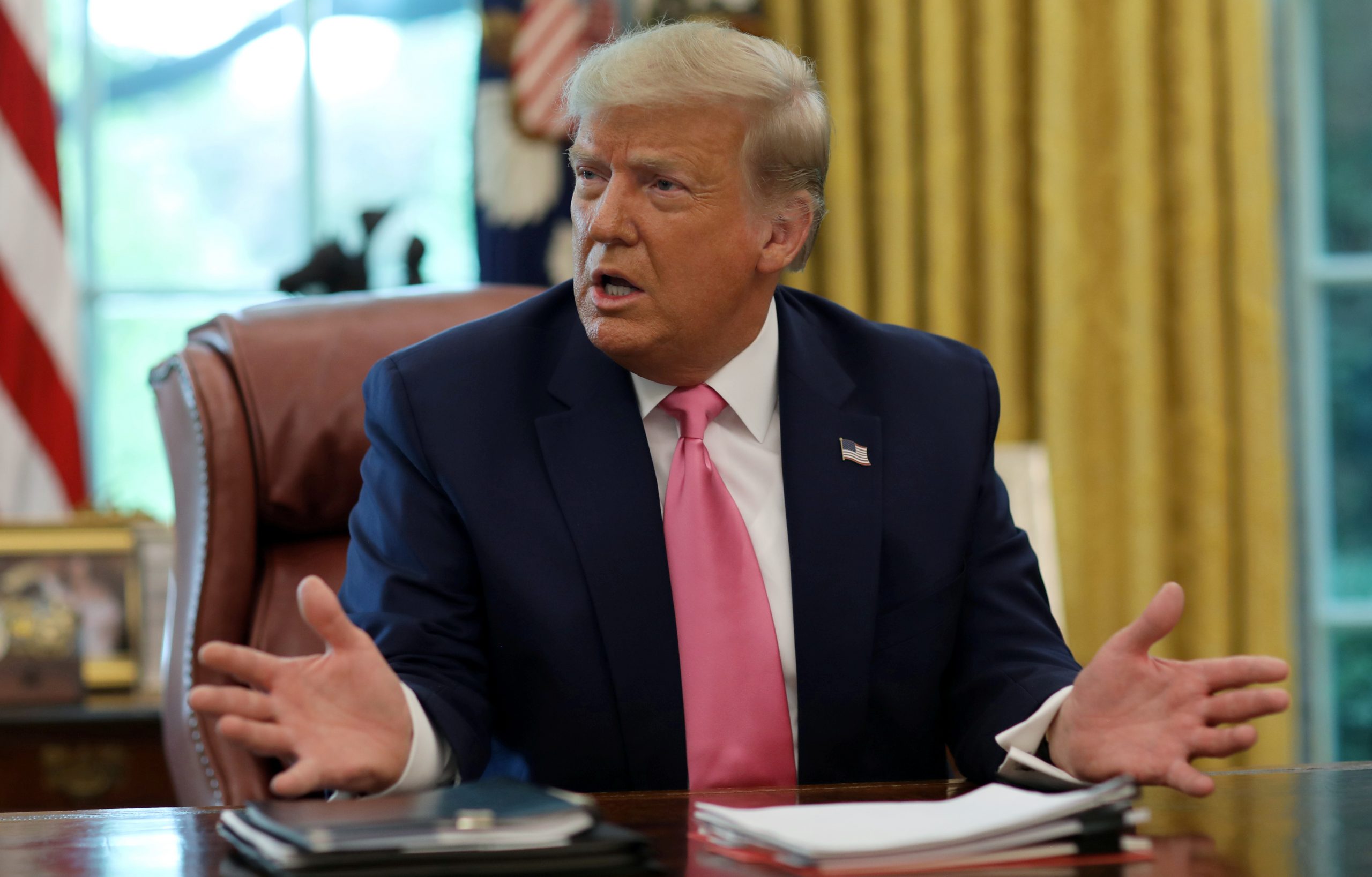 Trump Team Denies Claim in New Book That Trump Considered Pardoning Himself