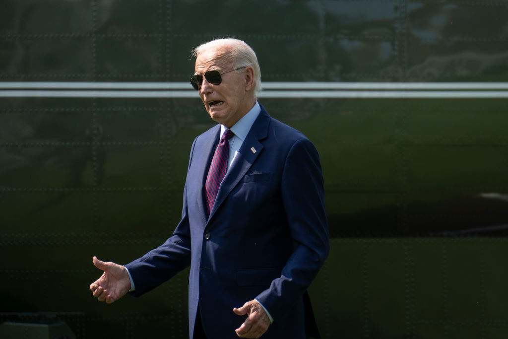 Protesters Wait Outside West Maui Airport to Send Biden Brutal Message When He Arrives