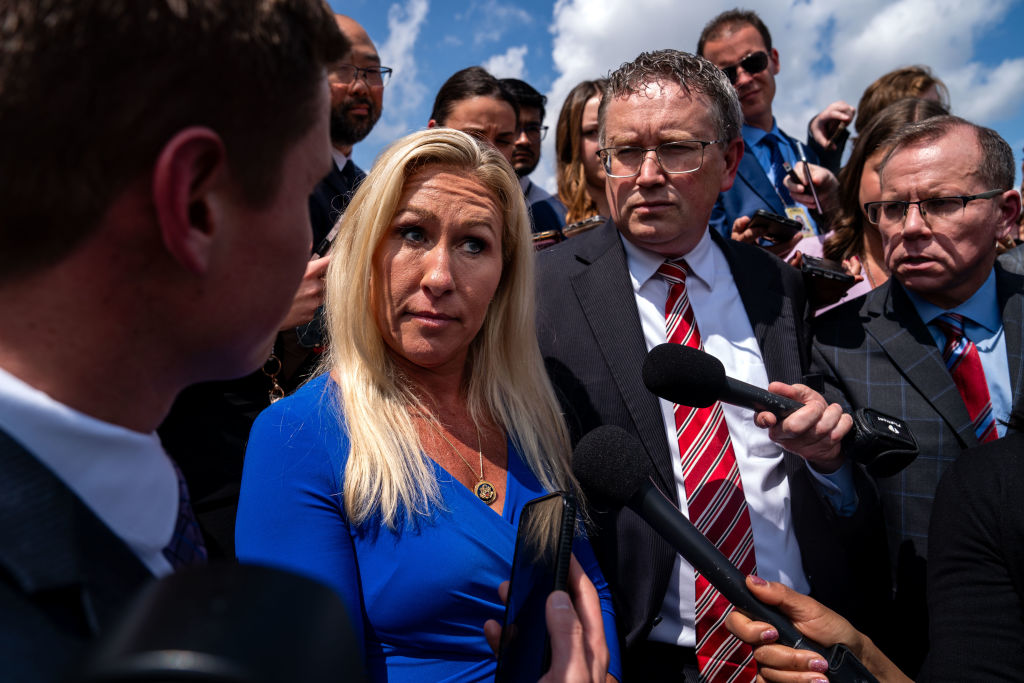MTG Responds to Backlash to Heated Moment During House Hearing