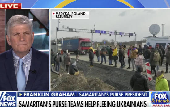 Samaritan’s Purse Steps In to Help Ukrainian Refugees Suffering From Russia’s Invasion