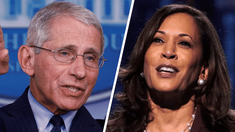 Harris Says Biden Admin ‘Starting From Scratch’ on COVID Plan — Fauci Reacts