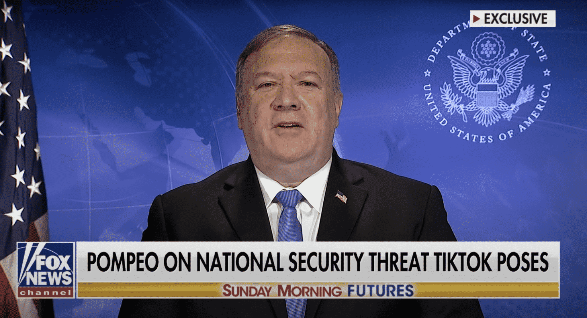 Pompeo: Federal Government Will Take Action Against Chinese Software Companies ‘in the Coming Days’
