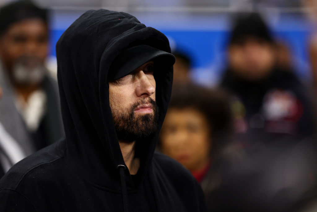Camera Catches Eminem Fan Interaction, Goes Viral During NFC Championship