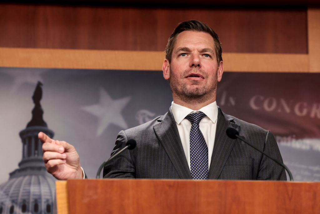 Swalwell Ripped After Posting Picture of Kid’s Note: ‘Don’t Threaten Me With a Good Time’
