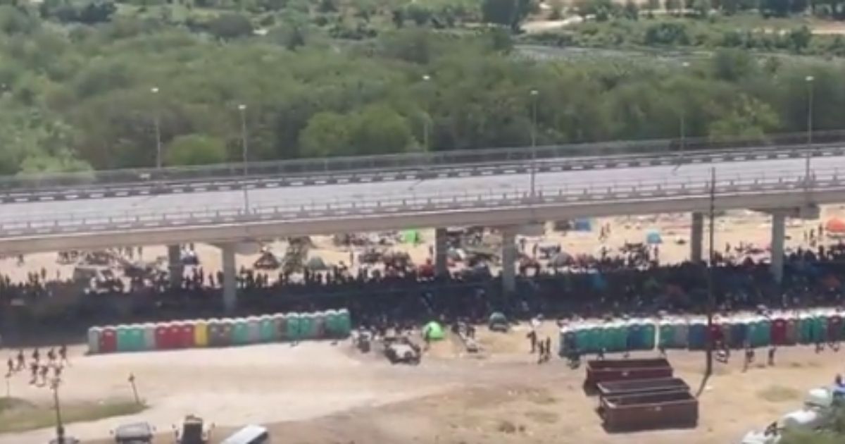 Biden Admin Scrambles to Remove Migrants Under TX Bridge After Horrific Conditions Exposed