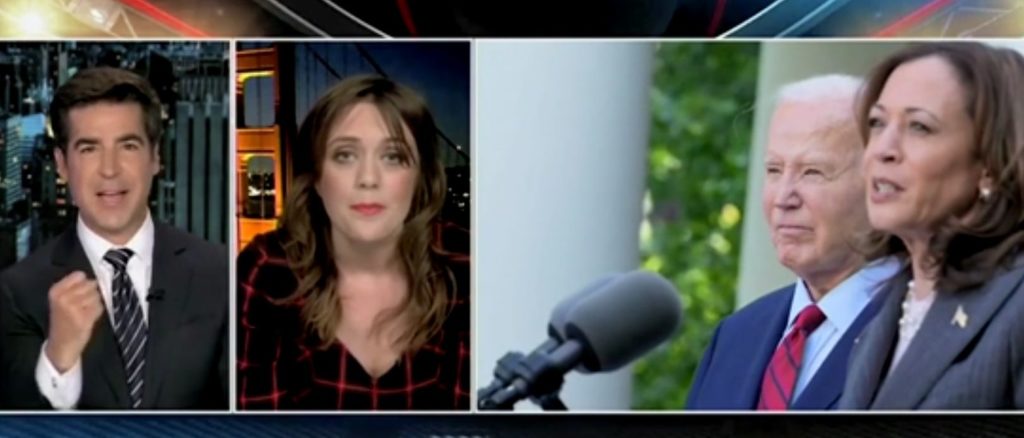 Former Democratic Campaign Operative’s Prediction About Kamala Makes Jesse Watters So Gleeful He Pumps Fist In Air