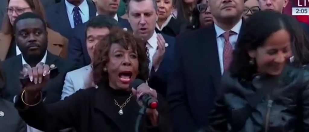 Maxine Waters Punished For Accepting Illegal Donations