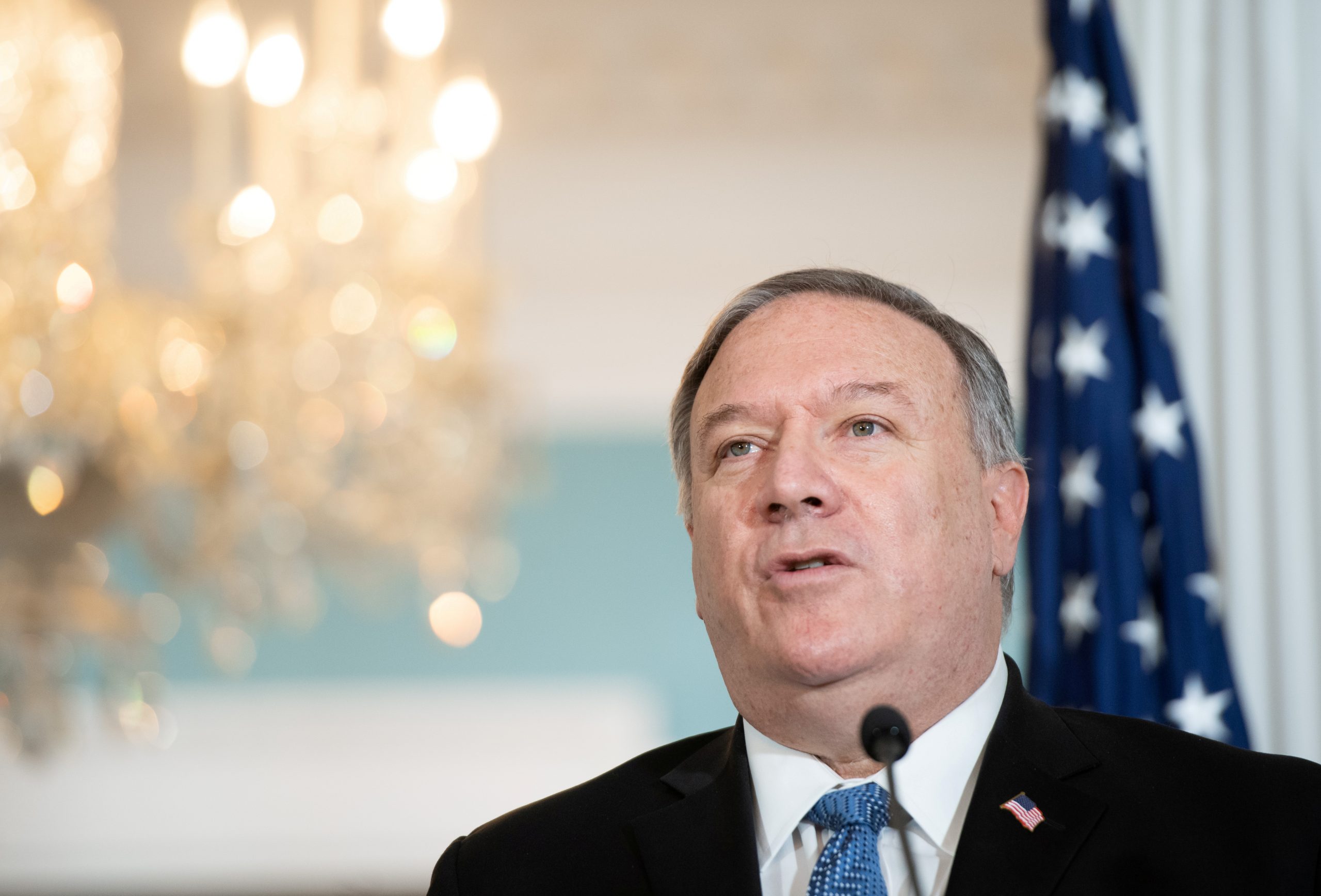 State Dept Says Pompeo To Quarantine After Contact With COVID-Positive Person