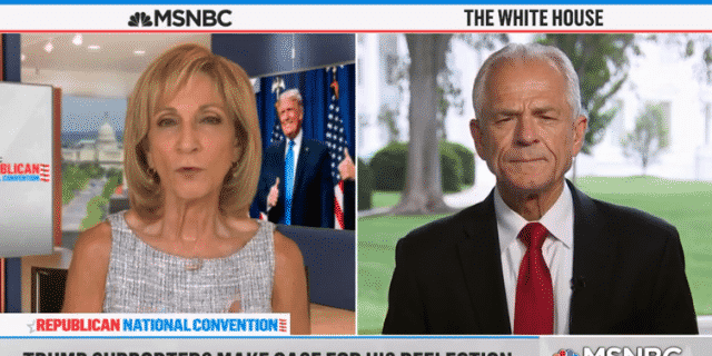 Peter Navarro Pressed About Trump Admin’s ‘False Claims’ About COVID-19 Treatments