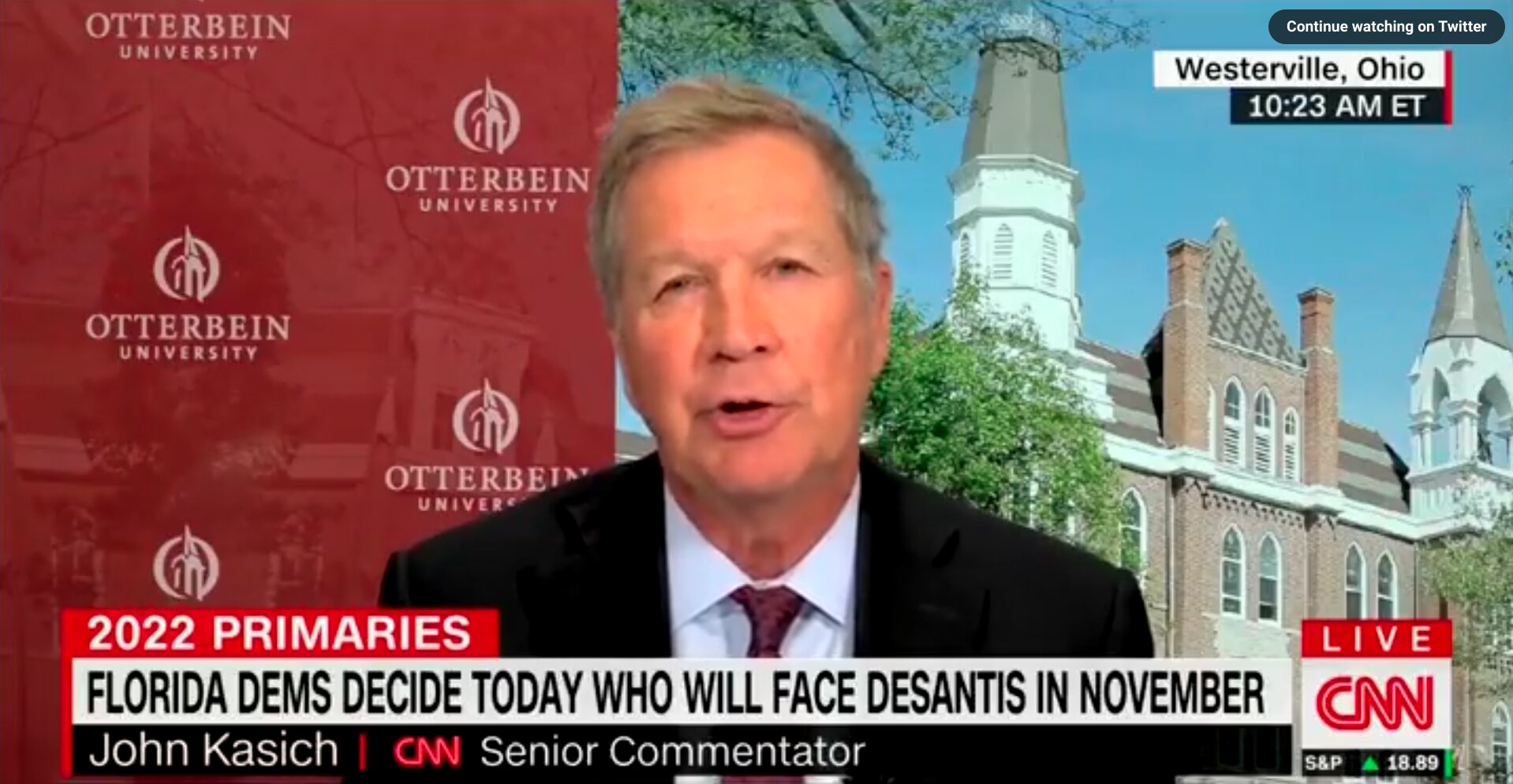 Anti-Trump John Kasich Knocks DeSantis Challenger Who Switched to Be a Dem: ‘Just Kind of Weird’