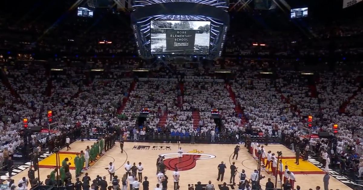 NBA Team Hijacks Moment of Silence, Tells Audience to Demand Gun Control from Lawmakers