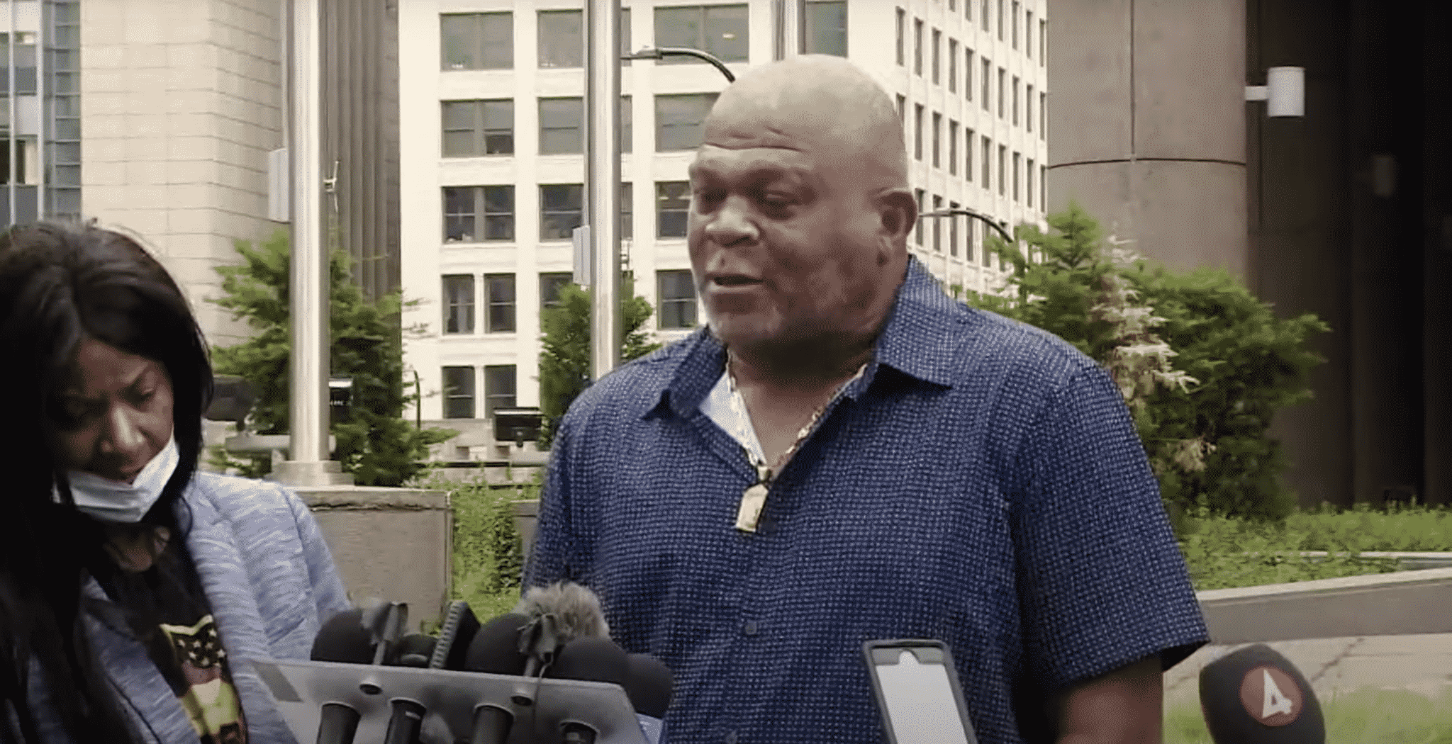 George Floyd’s Uncle Calls for Removal of Confederate Flag from South Dakota Police Department Logo